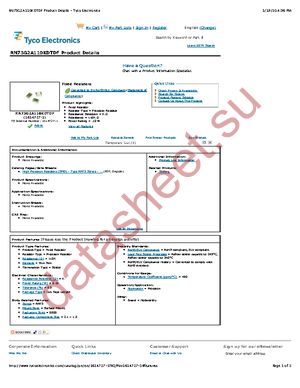 RN73G2A110KDTG datasheet  